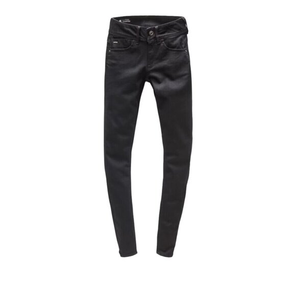 G-Star RAW | Black Lynn Women's Super Skinny Jeans 24 x 32 - Picture 14 of 15